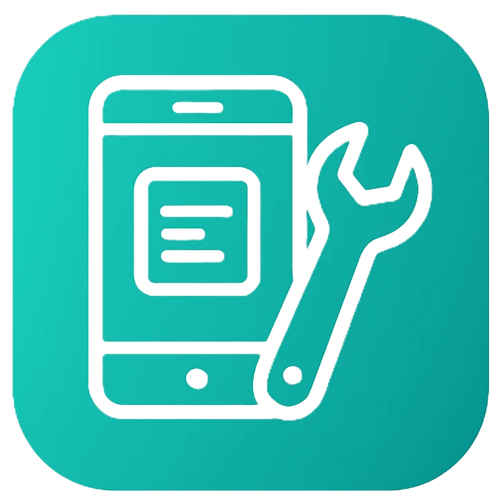 Ícone representando desenvolvimento de aplicativos personalizados com foco em soluções específicas para dispositivos móveis.