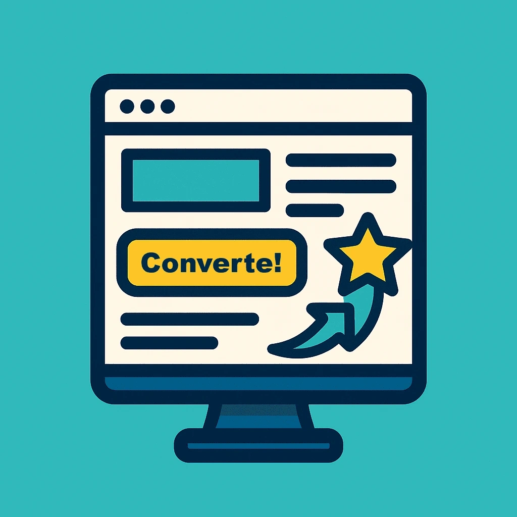 Landing Page estratégica de alta performance